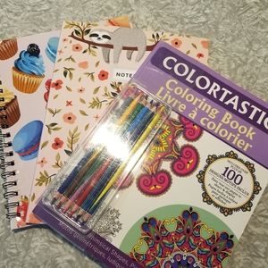 🛍️3 for $15🛍️ Colouring Book & Notebook Bundle